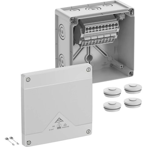 Spelsberg 40644001 Cassetta di derivazione (L x L x A) 152 x 152 x 85 mm Grigio IP66, IP67, IP69 1 pz.