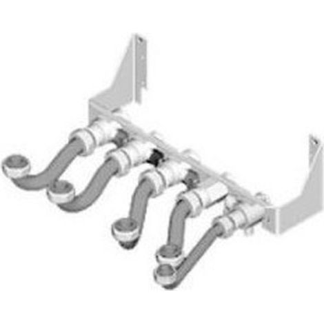 Saunier Duval – Kit de remplacement des raccordements pour chaudière à condensation – Plaque de raccordement complète – Compatible THEMA CONDENS et SEMIA CONDENS
