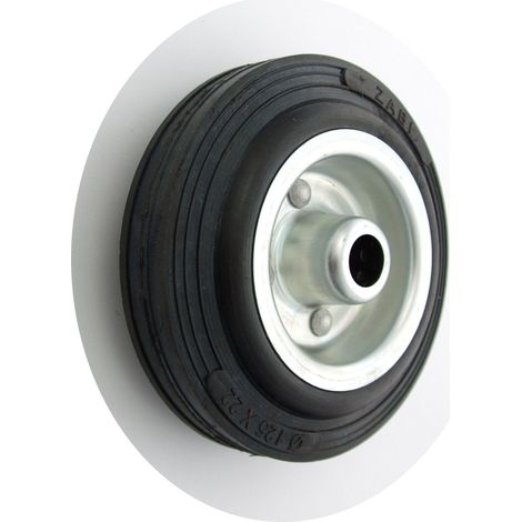 KOŁO METAL-GUMA 125MM BEZ OBUDOWY 21 - KL125