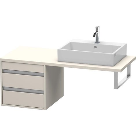 KETHO mobile console basso 480x500x550mm tortora