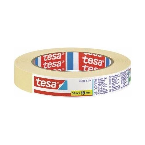 Cinta de enmascarar Universal Tesa Beige adhesiva natural (1/5)