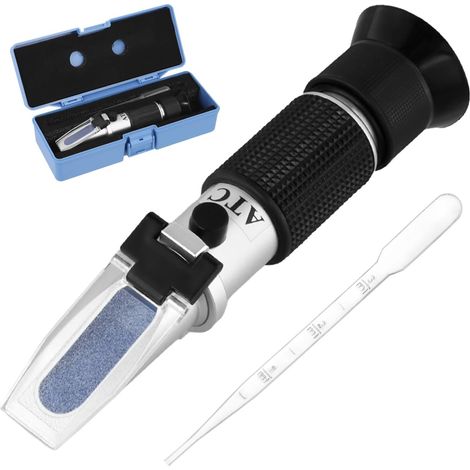 1 Réfractomètre 4 en 1, Compensation Température, Antigel Batterie AdBlue Lave-Glace, Usage Automobile (1/5)