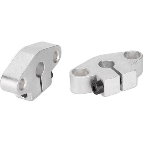 2 Pièces Glissière Linéaire Horizontale 0,3 Pouce pour Axe Optique, Durable et Anti-Usure