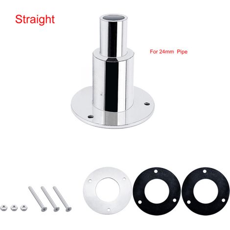 Tuyau d'échappement traversant en acier inoxydable 316, raccord pour tube de 24 mm, visserie pour chauffage diesel (1/5)
