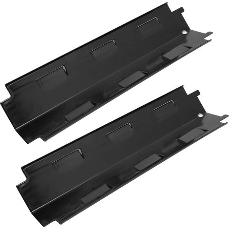 Lot - de 2 plaques en acier inoxydable de rechange chauffantes pour barbecue à gaz Charbroil 463230710 et 46332 (1/5)
