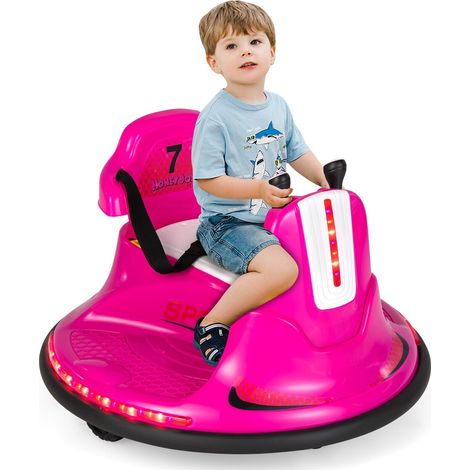 Kids Ride-On Bumper Car Electric Children 360° Swivel Toy Car 6V Remote Control