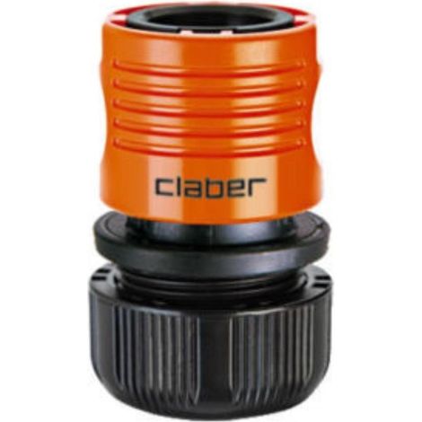 CLABER 8569 RACCORDO PORTAGOMMA  1/2 FEMMINA  IRRIGAZIONE GIARDINO ORT0 (1/2)