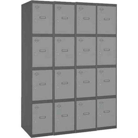 Taquilla 1800x1200x500 SIMONLOCKER PROFESIONAL 4 PUERTA 4/16 300(1200)AN/GR marca SIMONRACK