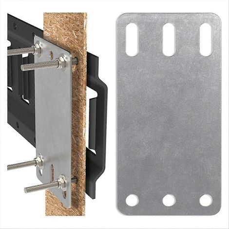12 robuste Montageplatten für E/X-Schienen, Zubehör für E-Schienen mit Montagesatz (1/5)