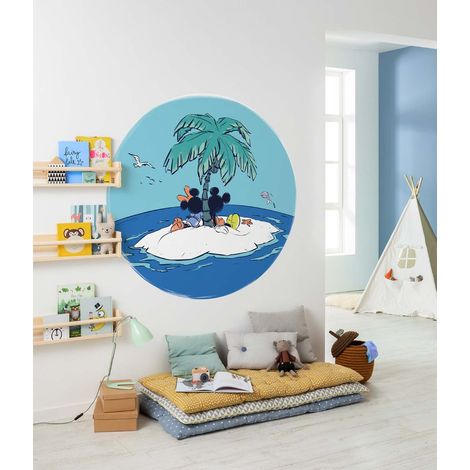 Komar Mickey and Minnie Beach Vacation 125 x 125 cm, Stickers pour les murs DD1-080 (1/3)