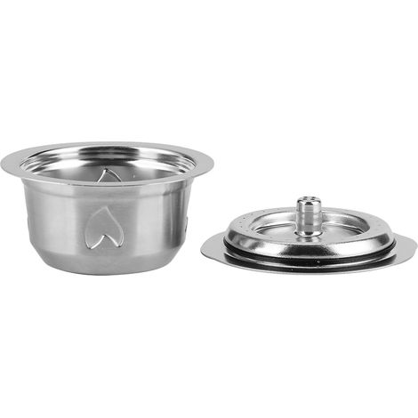 Kit de filtre à capsules de café réutilisables en acier inoxydable de 230 ml, accessoire compatible avec Vertuo Plus (1/5)