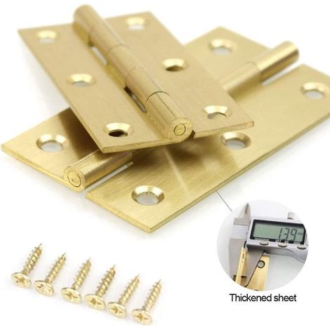 Bisagra para puerta – Calidad superior – Acero inoxidable – Para puertas interiores y exteriores