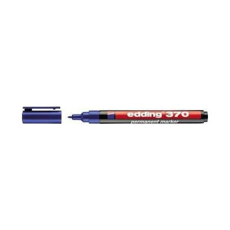 EDDING Permanentmarker edding 370 1mm blau edding 370 1mm blau
