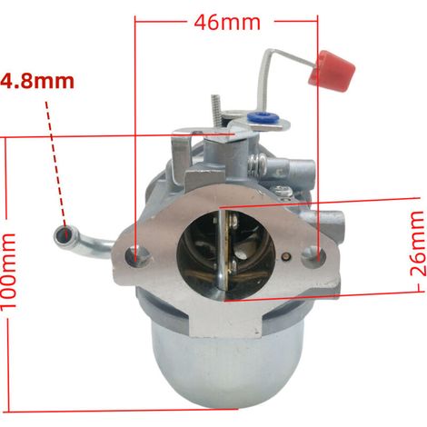 Le carburateur 0A4600 convient aux ensembles de papillon des gaz des systèmes d'alimentation en carburant des générateurs A4600, XG8000E, GN410HS, GN410, GN360 et 202-003.