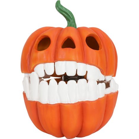 Citrouille Décoration - Résine - Pour Intérieur Extérieur - Centre De Table Automne Halloween - 1 Pièce (1/5)