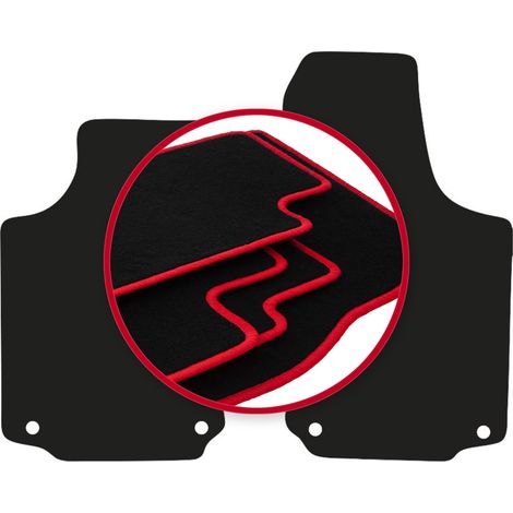 Tapis de voiture CARLUX-RED pour : Opel Tigra B TwinTop, cabriolet (2003-2008) (1/5)