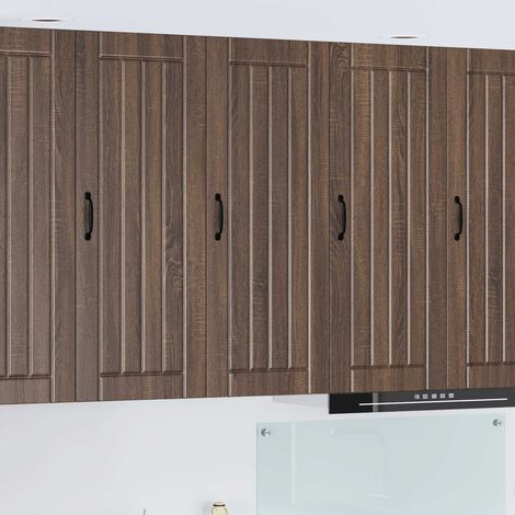 Küchenschrank Lucca Brauneiche 40 x 31 x 100 cm Holzwerkstoff