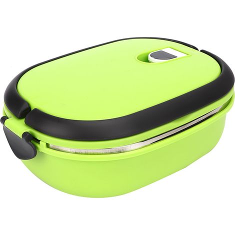 Tragbare blaue Edelstahl-Lunchbox für Reisnudeln