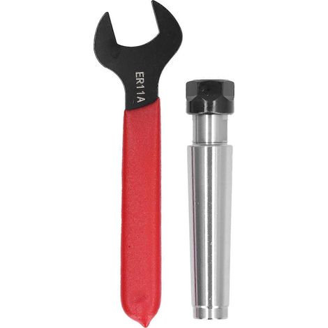 2-teiliges Set Kegelspannzangenfutter aus hochkohlenstoffhaltigem Stahl für CNC-Fräs- und Drehmaschinen mit Schraubenschlüssel