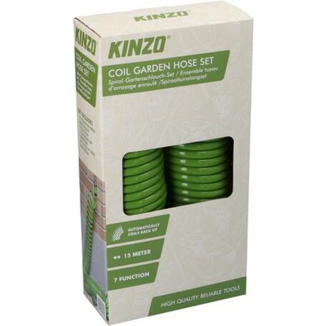 Kinzo Spiralgartenschläuche 15 m