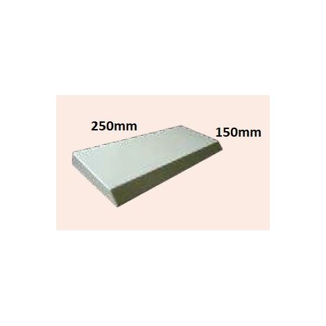 Toit metallique à visser sur coffret 250x150mm GISSEY