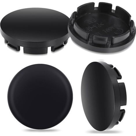 BelleRise - Lot de 4 enjoliveurs centraux de 56 mm, enjoliveurs universels, enjoliveurs de remplacement stables pour jantes en alliage (1/5)
