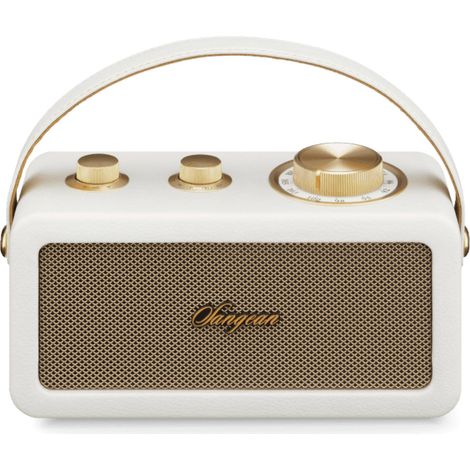 Sangean RA-101 Akku-Radio FM Bluetooth®, AUX wiederaufladbar Ivory, Gold (1/5)