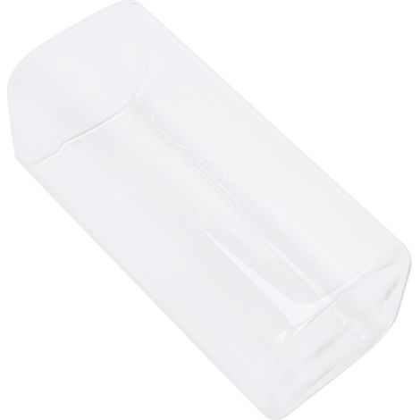 Tasse à lait transparente innovante pour café, thé et boissons - Verrerie pour maison et boutique - 400ml, marque blanche (1/5)