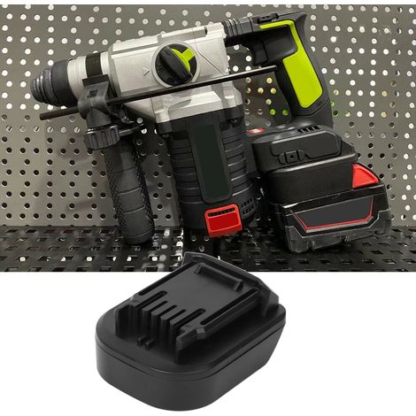 Adaptateur de batterie 18 V pour perceuse électrique WORX (verte), outil électrique, batterie 5 broches (1/5)