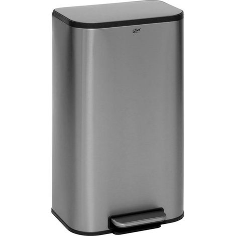 Mülleimer aus edelstahl matt finish 30l - 5five (1/5)