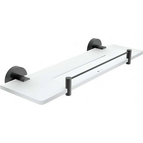 Nimco Unix - Ablage, 40 cm, Plexiglas/schwarz matt UNC X440-X-90