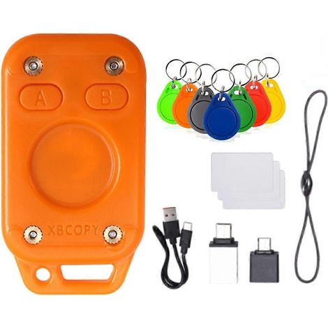 Redémarrez le simulateur RFID Chameleon V2.0, lecteur 125 kHz 13,56 MHz, porte-clés 7 UID + carte blanche 3 CUID, copieur Chameleon Ultra. (1/5)