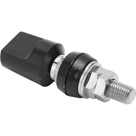 4 mm flache Messing-Multifunktionsklemmen M8 100 A, Hochstrom-Klemmenblock, schwarz, mit Buchsen (1/5)