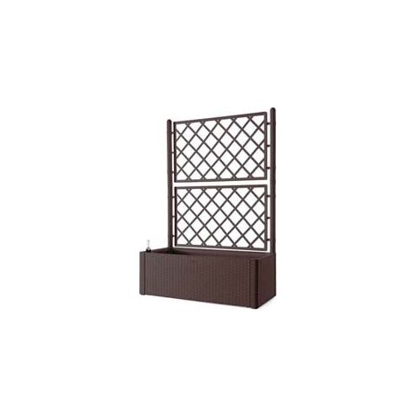 Fioriera Natural Deluxe Moka Rettangolare Con Spalliera - cm.100x43x142h - lt.90 (1/7)