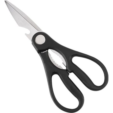 Forbici da cucina multifunzionali in acciaio inossidabile, robuste e durevoli, adatte per tagliare ossa di pollo, pesce, ecc. 19,58,2 cm, forbici multifunzionali, adatte per il settore della ristorazi (1/5)