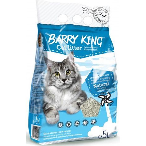 Barry King  Arena para gatos  Arena de bentonita - Natural 5L