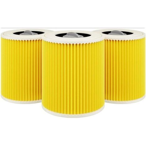 Lot de 3 cartouches filtrantes pour aspirateur Kärcher WD3 Premium-AquaForge (1/5)
