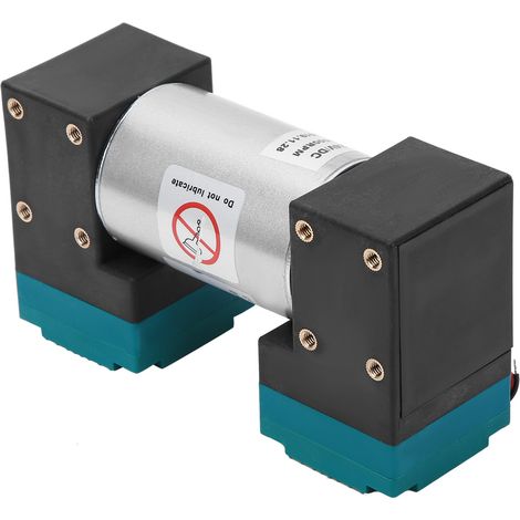 Mini-Vakuumpumpe mit hohem Fördervolumenstrom und geringem Geräuschpegel (-90–350 kPa, 24 W, 10–20 l/min, DC 12 V/DC 24 V/AC 220 V/DC 24 V) (1/5)