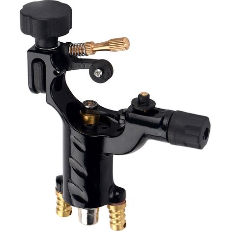 Machine à tatouer rotative liner shader 3 couleurs, moteur puissant, câble RCA, accessoires pour artistes (1/5)