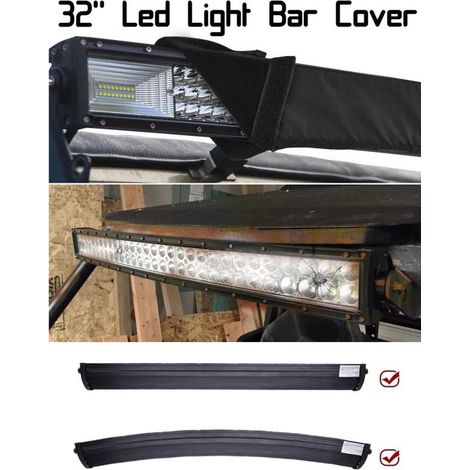Housse de protection universelle pour barre LED 81 cm (32 pouces) noire
