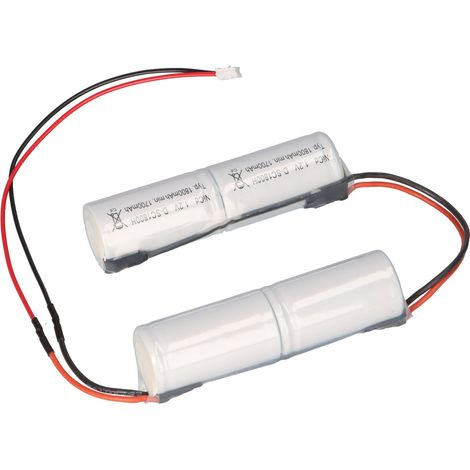 Akku 4,8V 1800mAh passend für ELUBAT 275 617 D-SC1800BTX4-JST/EH Notleuchten (1/5)