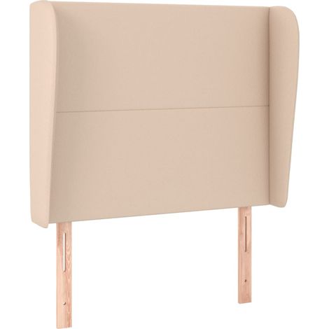 Maison Exclusive - Testiera ad Orecchio Cappuccino 103x23x118/128 cm in Similpelle
