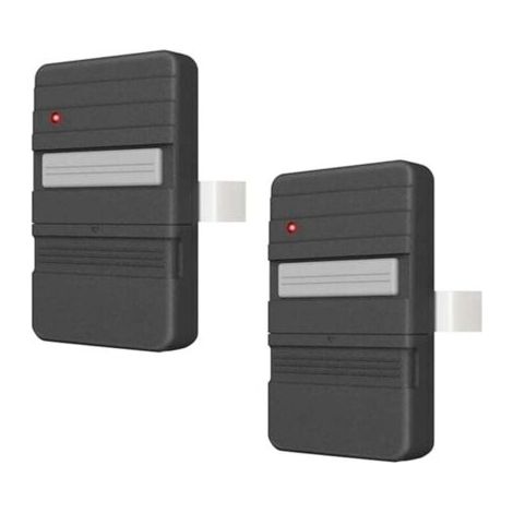 BARKBUSTERS Lot de 2 Télécommandes Porte de Garage 390 MHz Compatible DIP 9 12 Interrupteur Aérien (1/4)