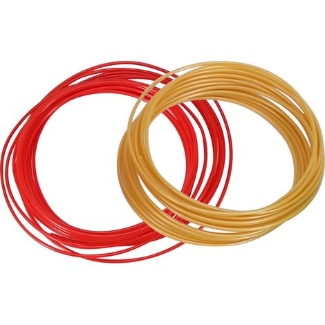 Filament PLA pour stylo d'impression 3D, 10 couleurs, bobine de 5 mètres, filament plastique de 1,75 mm. (1/3)