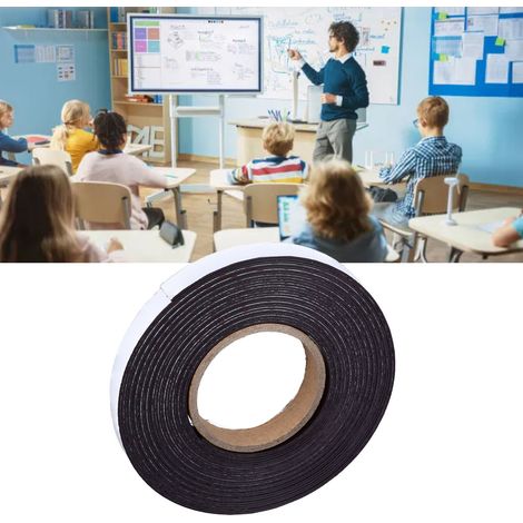 Cinta magnética de 10 m, adhesivo fuerte para paneles de refrigerador caseros y tiras magnéticas. (1/5)