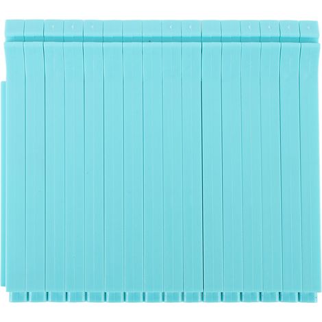 GARRYFIZH Support d'empilage de plateaux de cuisson, 16 pièces, support de refroidissement en fil, gain de place, supports d'empilage réutilisables pour la cuisine, Type Long bleu