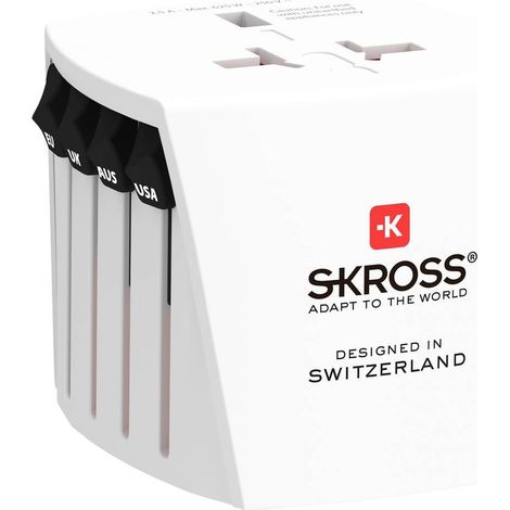 Skross 1.102500 Adattatore da viaggio MUV Micro (1/4)