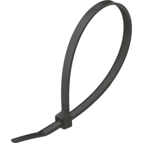 Kabelbinder universell einsetzbar VPE 100 Stück Maße L/B/H 830,0mm x 9,0mm, Farbe schwarz - 1 Stück (1/2)