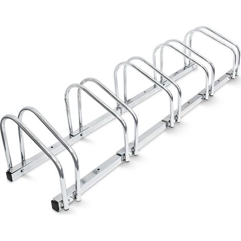 Aparcabicicletas 5 bicicletas acero