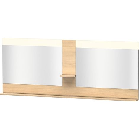Miroir DuravitVERO 142x2000x800m avec éclairage chêne méditerranéen